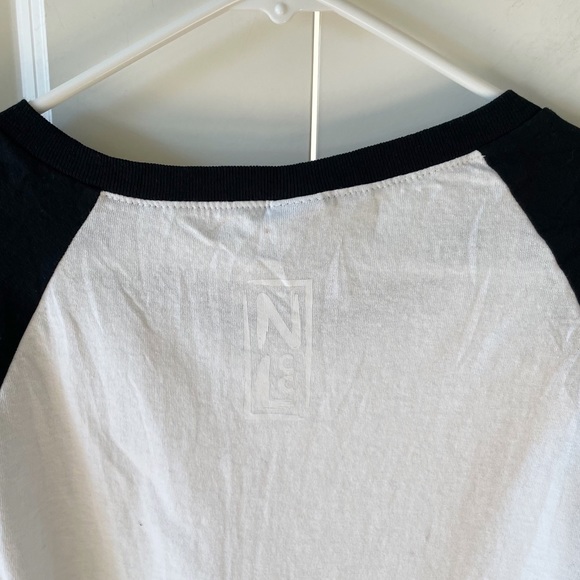 Nine Lives Cat Cafe Baseball Tee Size XL - Picture 6 of 7